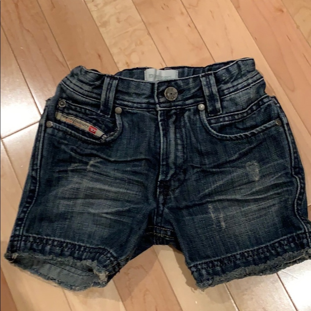 Diesel Jean shorts toddler girl